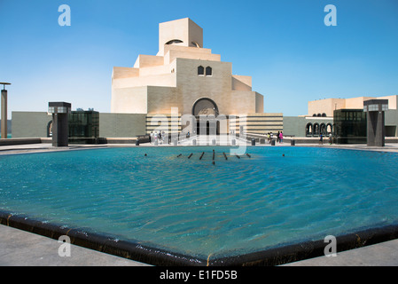 The beautiful museum of Islamic art in Doha Qatar.