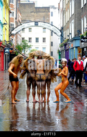 London, UK. 03rd June, 2014. The pop-up shop ' ZSL Living Conservation' opens on friday 6th June as part of Lions400 campaign to save Asian Lions Credit:  Rachel Megawhat/Alamy Live News Stock Photo