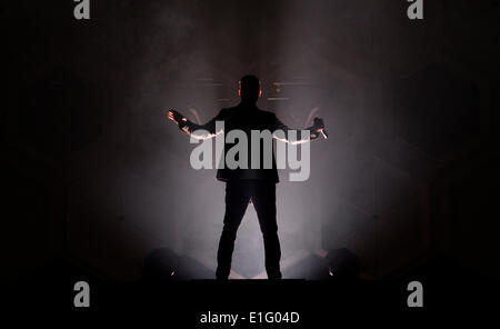 Prague, Czech Republic. 03rd June, 2014. US singer Justin Timberlake performs during a concert in Prague, Czech republic, on June 3, 2014.   Credit:  Michal Krumphanzl/CTK/Alamy Live News Stock Photo