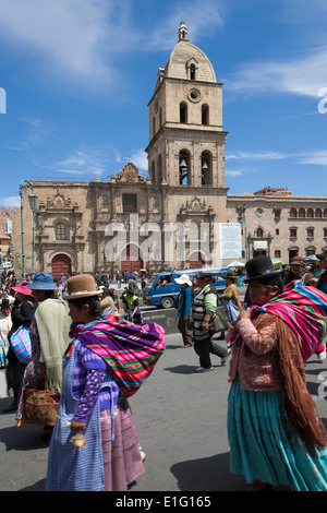 La Paz Bolivia August 22, Traditional Clothes Used By Bolivian