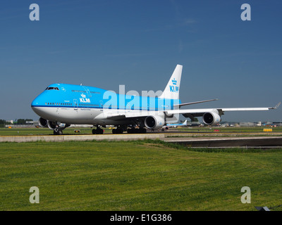 PH-BFG KLM Royal Dutch Airlines Boeing 747-406 at Schiphol (AMS - EHAM), The Netherlands, 16may2014, pic-3 Stock Photo