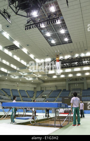 Chiba Port Arena, Chiba, Japan. 3rd June, 2014. General View of Chiba Port Arena, June 3, 2014 - Trampoline : The 3rd Trampoline Asian Championships at Chiba Port Arena, Chiba, Japan. © AFLO SPORT/Alamy Live News Stock Photo