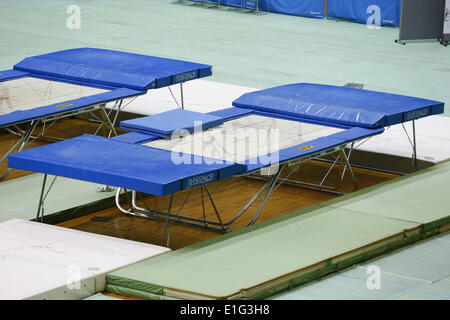 Chiba Port Arena, Chiba, Japan. 3rd June, 2014. Trampoline, June 3, 2014 - Trampoline : The 3rd Trampoline Asian Championships at Chiba Port Arena, Chiba, Japan. © AFLO SPORT/Alamy Live News Stock Photo