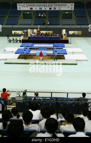 Chiba Port Arena, Chiba, Japan. 3rd June, 2014. General View of Chiba Port Arena, June 3, 2014 - Trampoline : The 3rd Trampoline Asian Championships at Chiba Port Arena, Chiba, Japan. © AFLO SPORT/Alamy Live News Stock Photo