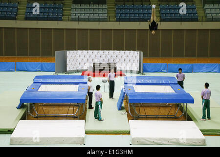 Chiba Port Arena, Chiba, Japan. 3rd June, 2014. General View of Chiba Port Arena, June 3, 2014 - Trampoline : The 3rd Trampoline Asian Championships at Chiba Port Arena, Chiba, Japan. © AFLO SPORT/Alamy Live News Stock Photo