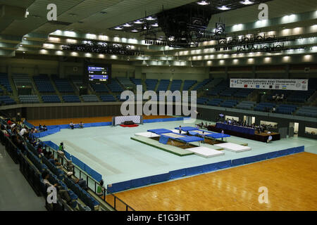 Chiba Port Arena, Chiba, Japan. 3rd June, 2014. General View of Chiba Port Arena, June 3, 2014 - Trampoline : The 3rd Trampoline Asian Championships at Chiba Port Arena, Chiba, Japan. © AFLO SPORT/Alamy Live News Stock Photo