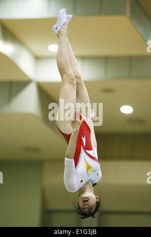 Chiba Port Arena, Chiba, Japan. 3rd June, 2014. Yuna Sato (JPN), June 3, 2014 - Trampoline : The 3rd Trampoline Asian Championships Women senior Preliminary at Chiba Port Arena, Chiba, Japan. © AFLO SPORT/Alamy Live News Stock Photo