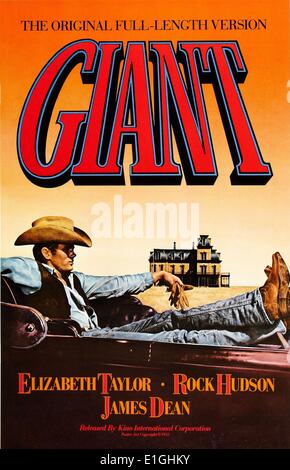 Giant a 1956 American drama film starring Elizabeth Taylor. Stock Photo