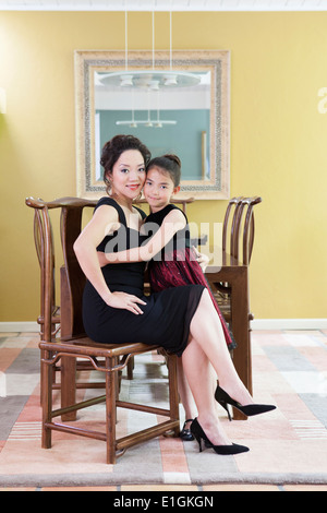 Happy mother and daughter Stock Photo