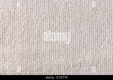 closeup detail of beige carpet texture background Stock Photo