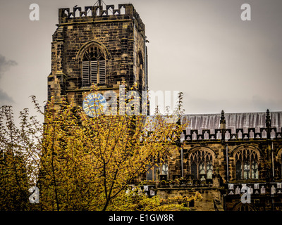 St Mary's Church, Thirsk. Stock Photo