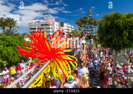 Gay Pride Parade Maspalomas 2014 Stock Photo