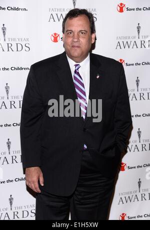 New Jersey Governor Chris Christie and former Los Angeles Dodgers ...