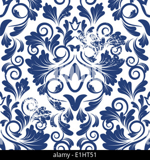 damask wallpaper. Stock Photo