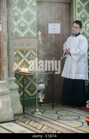 Maynooth College,Maynooth,Ireland,1st June 2014,15 Seminarians were ordained to the Deaconate in Maynooth College on 1st June. Stock Photo