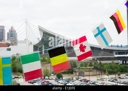 David Lawrence convention center in Pittsburgh PA Stock Photo