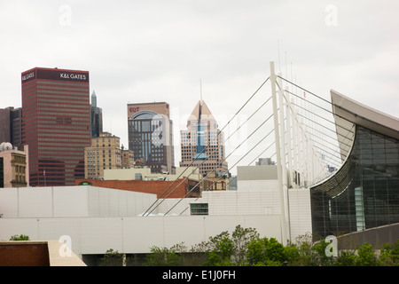 David Lawrence convention center in Pittsburgh PA Stock Photo