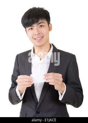 blank business card Stock Photo