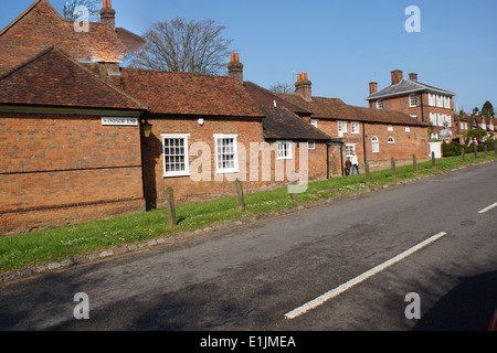 Sunny Easter Monday morning shows  best of this archetypeally picturesque English town Stock Photo