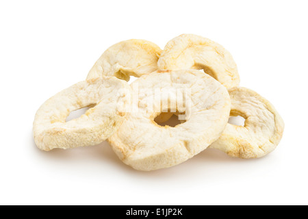dried apples isolated Stock Photo