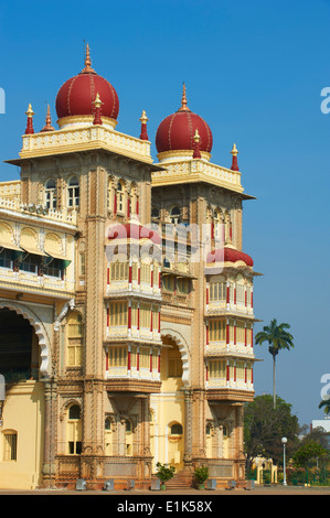 India, Karnataka, Mysore, Maharaja palace Stock Photo