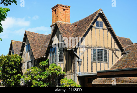 Hall's Croft - Shakespeare's daughters house along Old Town, Stratford-Upon-Avon, Warwickshire, England, United Kingdom, Western Stock Photo
