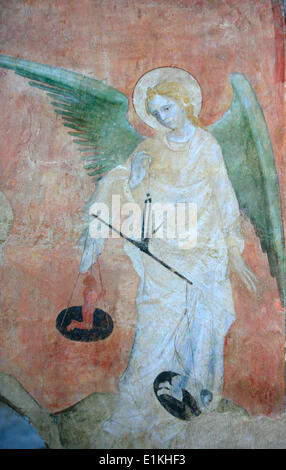 Saint Michael. Abbey Saint Antoine Stock Photo