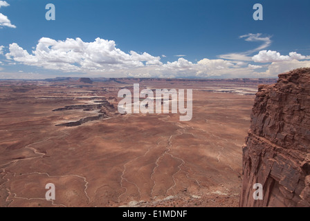 USA, Utah, Canyonlands National Park, Green River Overlook Stock Photo