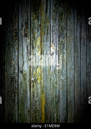 Old wooden boards showing weathered texture and colour Stock Photo