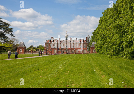 Hanbury Hall stately home country house Droitwich Spa Worcestershire England UK Stock Photo