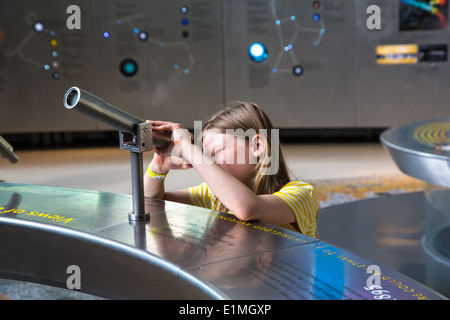 American Museum of Natural History, Rose Center for Earth and Space, New York City Stock Photo