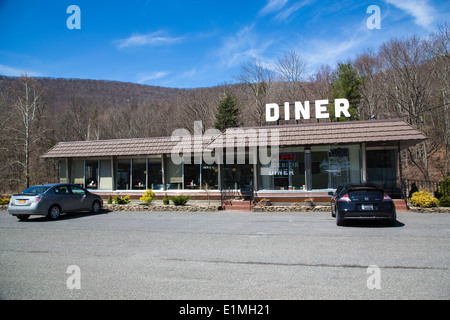 The Phoenicia Diner, Catskills, NYC Stock Photo