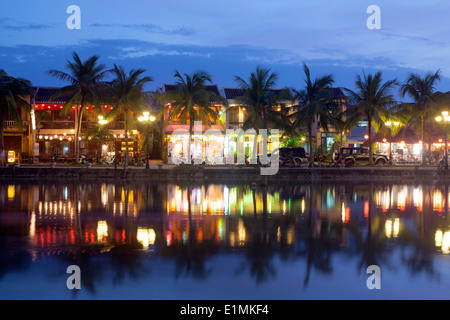 Old Town Hoi An at Night Stock Photo