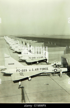 This image shows a Convair F-102A-55-CO Delta Dagger, tail number 56 ...