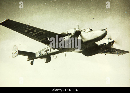 Messerschmitt, BF 110, Stock Photo