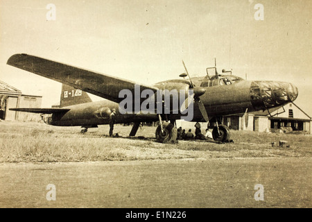 Mitsubishi, Ki-67, Hiryu ''Flying Dragon'' Stock Photo