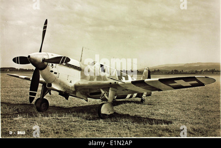 Morane-Saulnier, MS.406, D-3802 Stock Photo