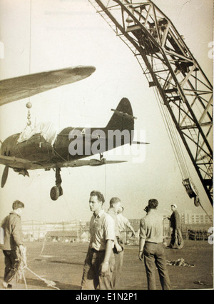 Nakajima, Ki-44, Shoki ''Devil Queller'' Tojo ''John'' Army Type 2 Single seat Fighter'' Stock Photo