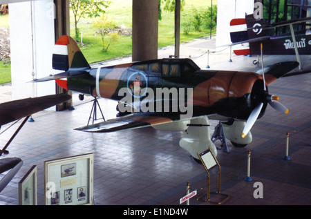 Curtiss Hawk 75N Thai Air Force Museum, Bangkok Thailand Stock Photo