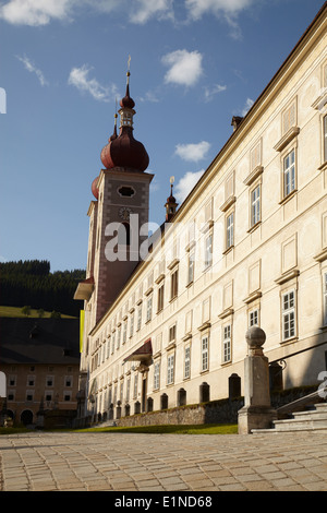 Benedictine monastery Stift St. Lambrecht, Steiermark, Styria, Austria Stock Photo