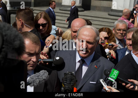 The son of Belarusian President Alexander Lukashenko Nikolai Lukashenko ...