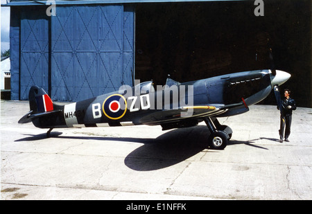 Supermarine Spitfire Mk.IXb, MH434, G-ASJV Stock Photo