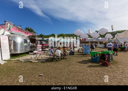 Glastonbury Festival 2013 The Common Stock Photo