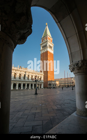 The Campanile bell tower, St Mark's square, Venice, Italy