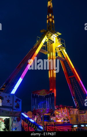 Tramore Beach Rides Seaside carnival, Tramore, Ireland Stock Photo - Alamy