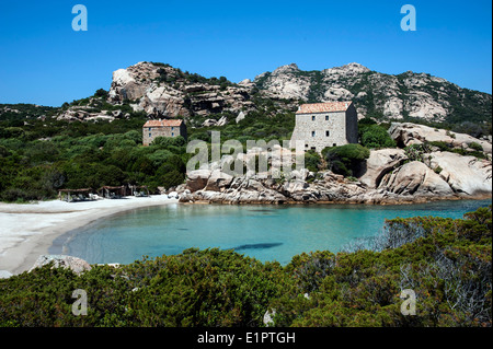 Domaine Murtoli Villa; Sartène; Corse; Murtoli; Luxe; Roccapina Beach; Roccapina :: Corse-du-Sud; Ile de beauté Stock Photo
