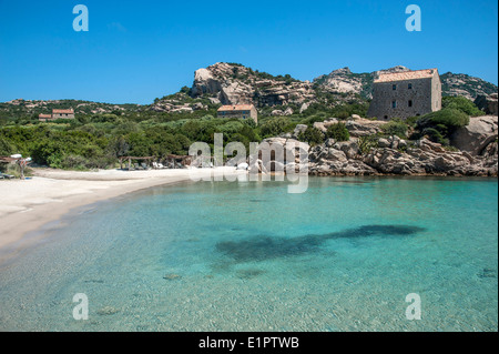 Domaine Murtoli Villa; Sartène; Corse; Murtoli; Luxe; Roccapina Beach; Roccapina :: Corse-du-Sud; Ile de beauté Stock Photo