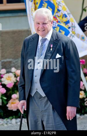 Stockholm, Sweden. 08th June, 2014. Andreas Prince of Saxe-Coburg and Gotha attend the christening of Swedish Princess Leonore at Drottningholm Palace outside Stockholm, Sweden, 08 June 2014. Credit:  dpa picture alliance/Alamy Live News Stock Photo