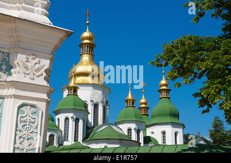 Ukraine, Kiev, St Sophia's Cathedral. Unesco world heritage Stock Photo