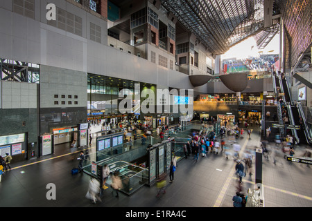 Kyoto railway station, Kyoto, Japan Stock Photo